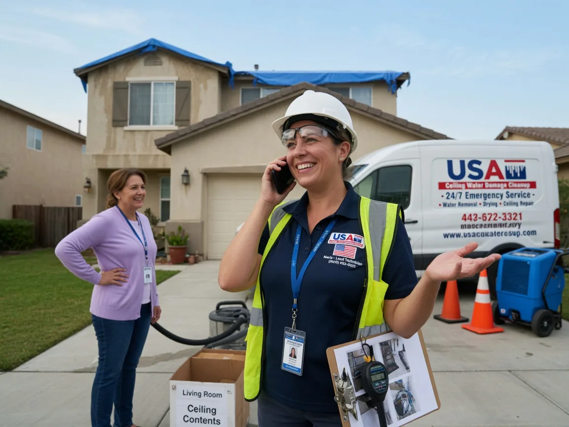 Ceiling Water Damage Restoration Lind, WA FAQs